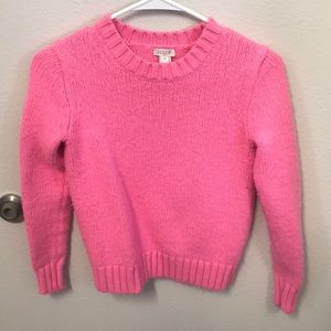 J.Crew bright pink Sweater!